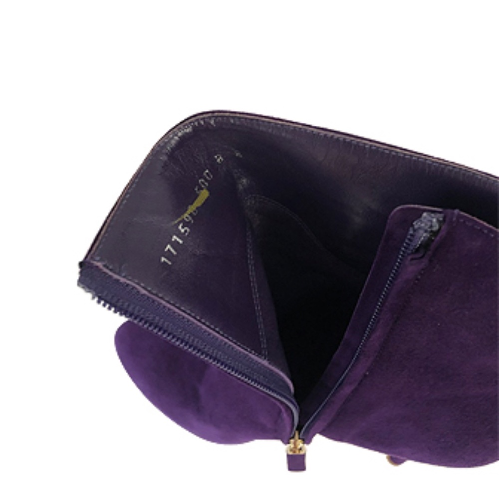 Ralph Lauren Collection Beverly Kidsuede Platform Booties - Picture 5 of 7